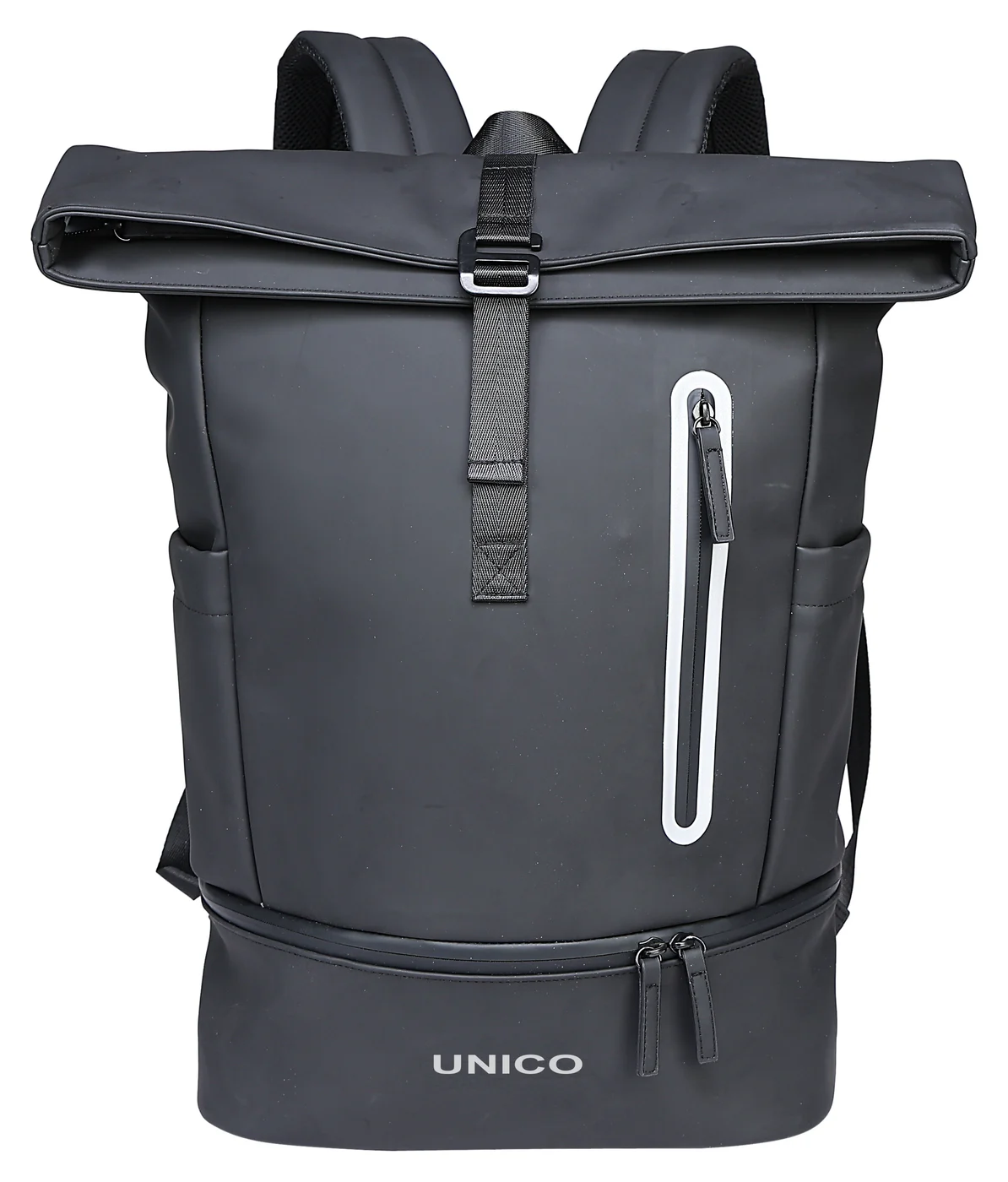 Soft PU Rolltop Backpack