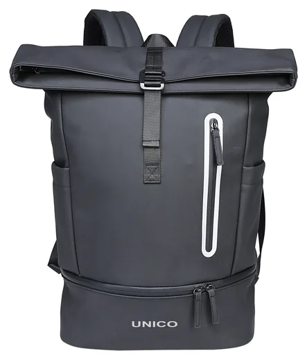 Soft PU Rolltop Backpack
