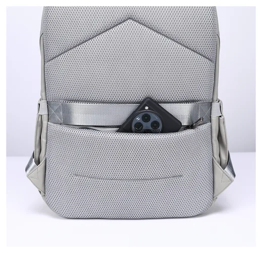 Travel Laptop Backpack — Vertical Webbing — Rear zip pocket