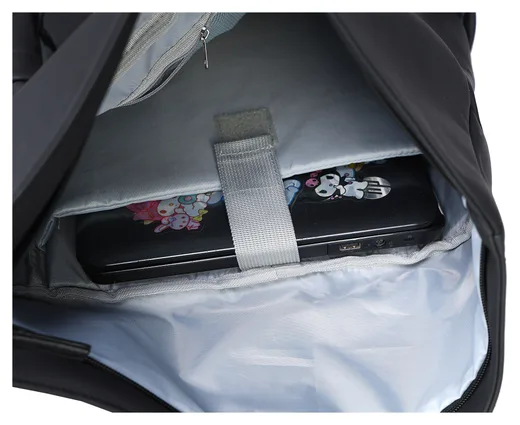 Soft PU Rolltop Backpack — Product view