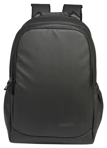 Multi-Compartment Laptop Backpack — Grey / Navy / Black — Product view