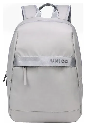 Everyday Laptop Backpack — Horizontal Webbing — Grey front