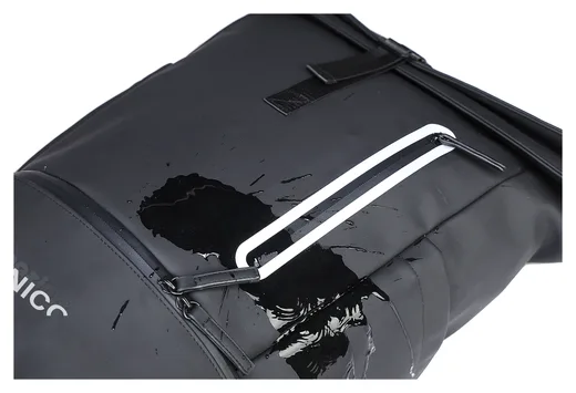 Soft PU Rolltop Backpack — Product view