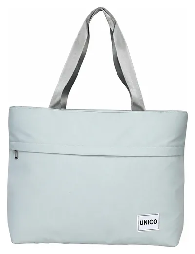 Urban Tote — Black / Ice Blue