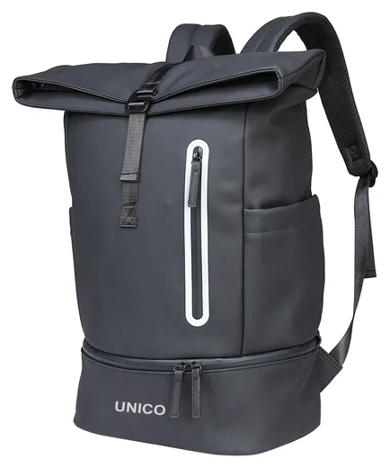 Soft PU Rolltop Backpack — Product view