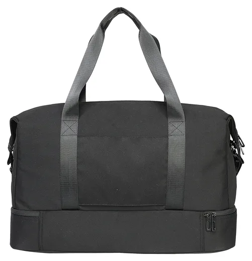 Urban Double-Layer Duffel — Black / Ice Blue — Product view