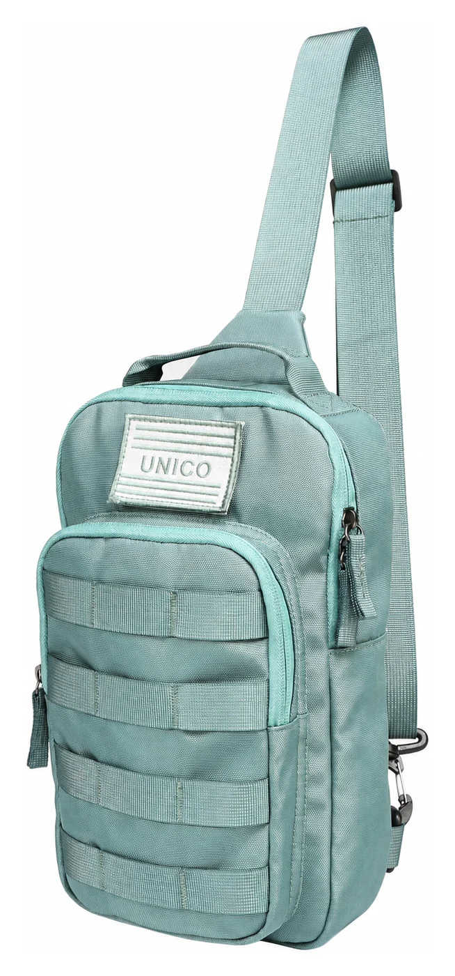 Utility Sling Bag — Blue / Sand