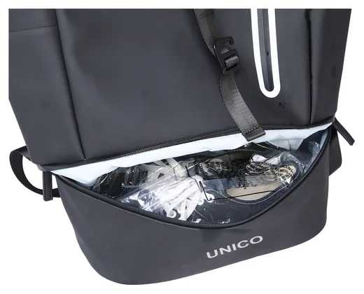 Soft PU Rolltop Backpack — Product view