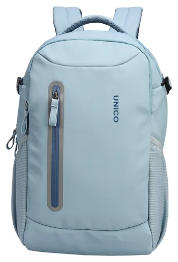 Travel Laptop Backpack — Sage / Blue — Product view