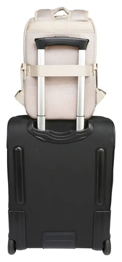 Compact Utility Backpack — Blue / Sand — Product view