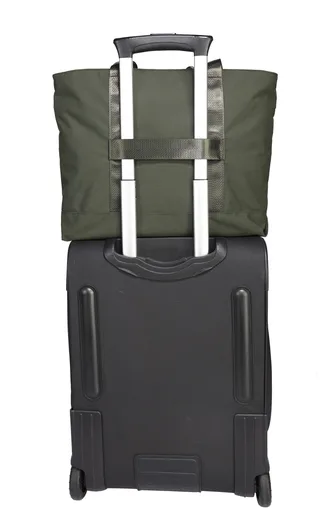 Everyday Travel Tote — Yellow / Olive — Product view