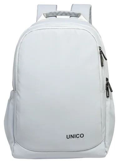 Multi-Compartment Laptop Backpack — Grey / Navy / Black